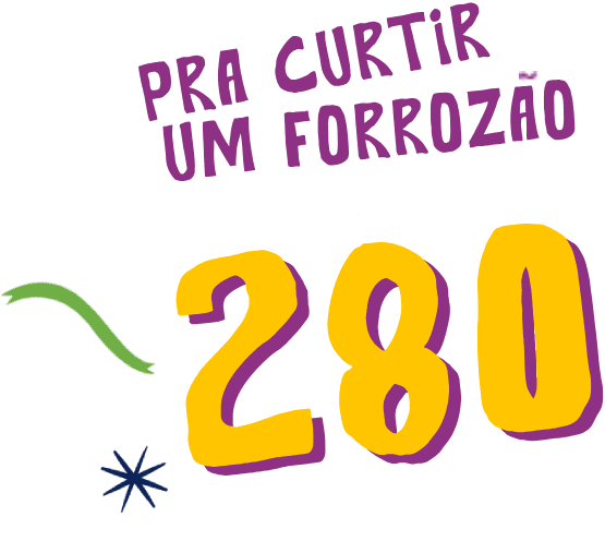 Pra curtir um forrozão em mais de 280 municípios